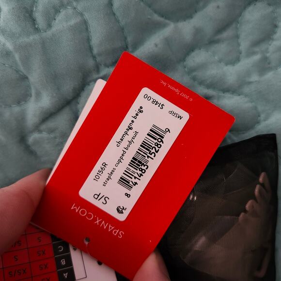 SPANX Strapless Cupped Bodysuit - Picture 5 of 7